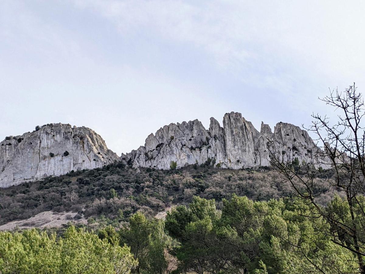 Maisonnette Dans Domaine Avec Piscine A Nyons, Pays Des Olives Экстерьер фото